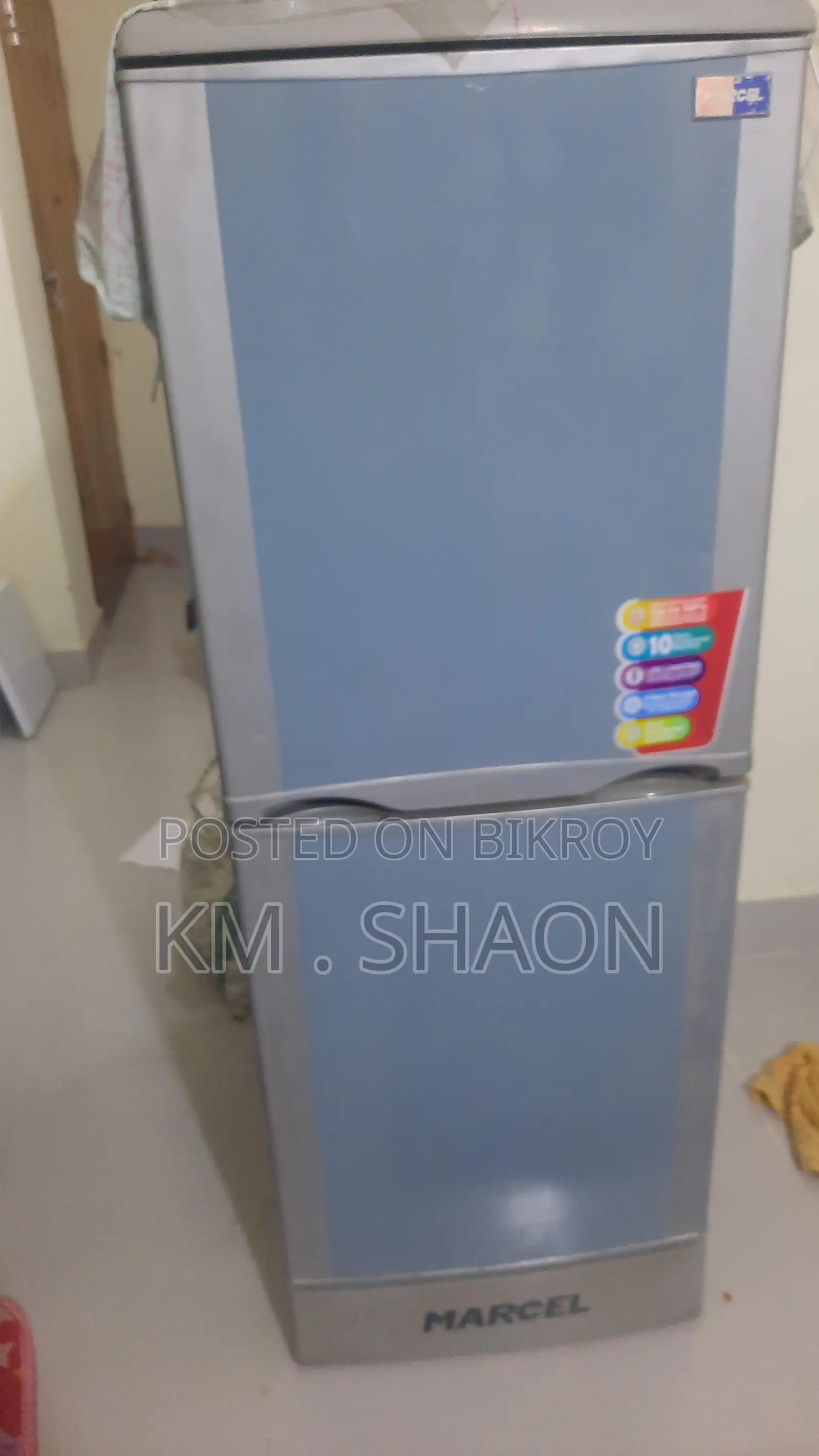 “Marcel Fridge for Sale – Compressor Damaged, Everything Else OK”