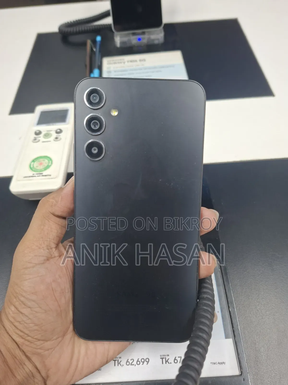 স্যামসাং গ্যালাক্সি এ৩৪ ফাইভজি ১২৮ জিবি কালো