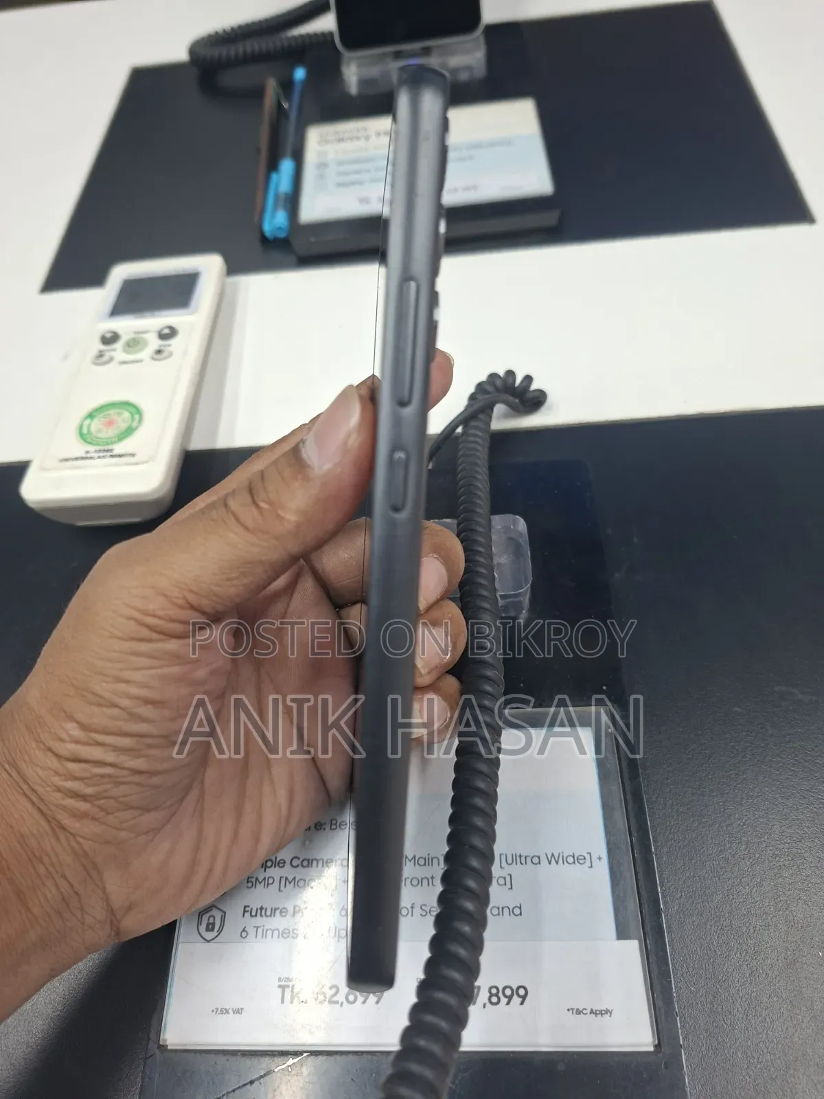 স্যামসাং গ্যালাক্সি এ৩৪ ফাইভজি ১২৮ জিবি কালো