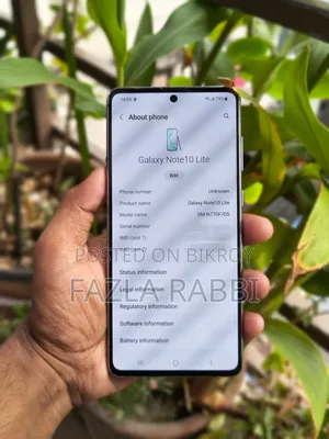 Samsung Galaxy Note 10 Lite 128 GB Red