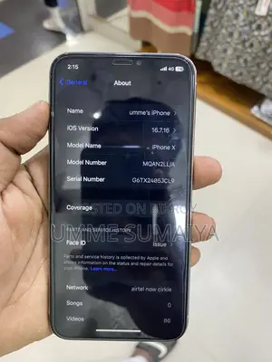 Apple iPhone X 256 GB White