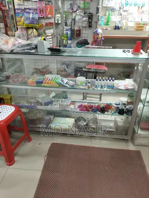 These racks and showcases will be sold, those who are interested to take please contact now