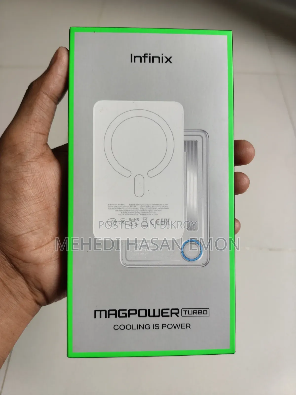 Infinix MagPower Turbo Wireless Power Bank