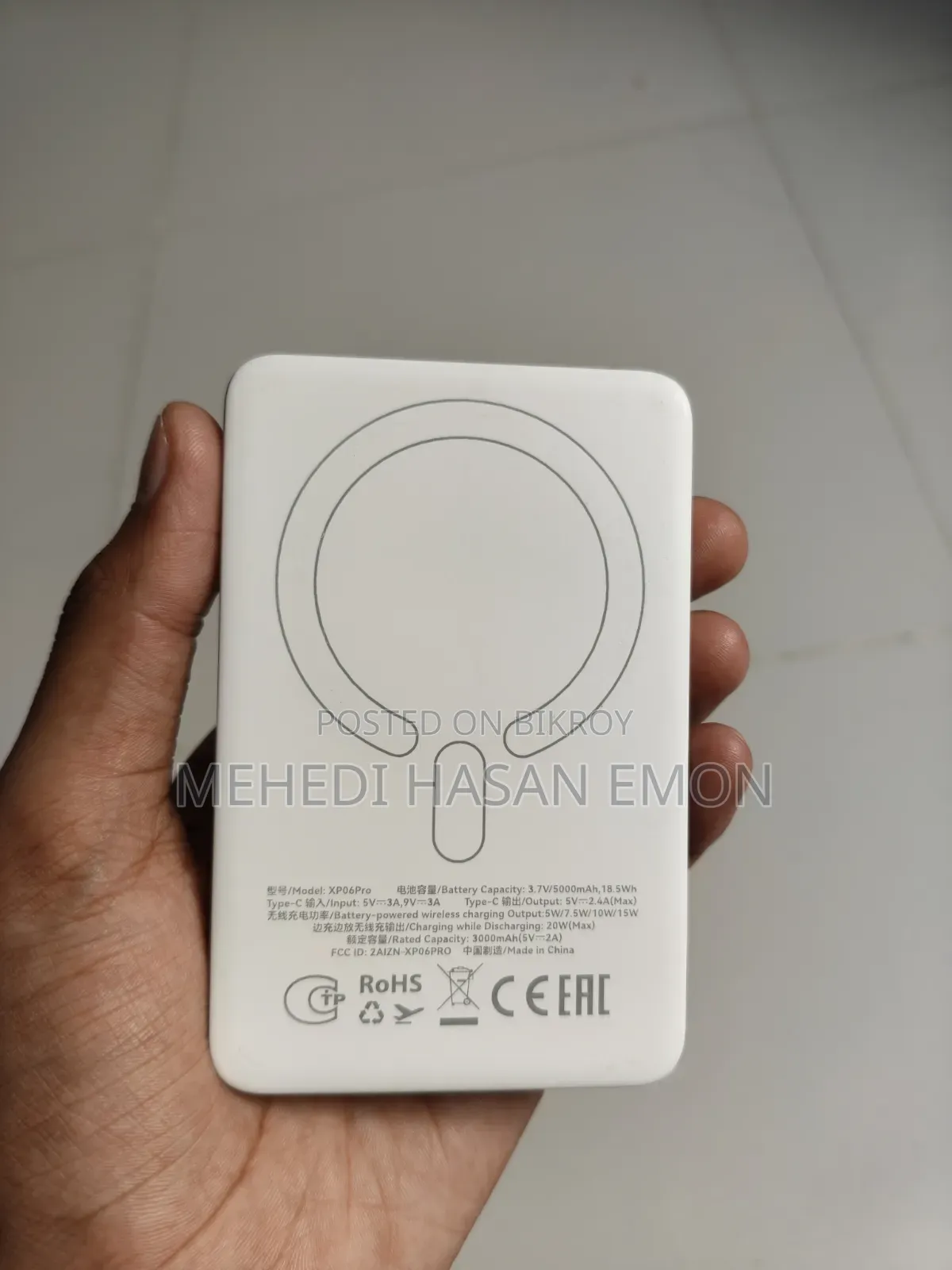 Infinix MagPower Turbo Wireless Power Bank