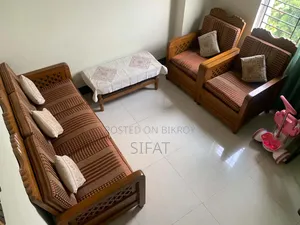 Teak Wood Sofa Set