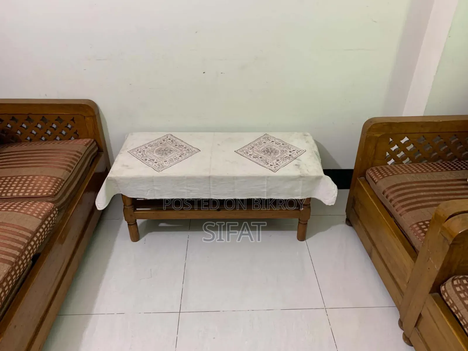 Teak Wood Sofa Set