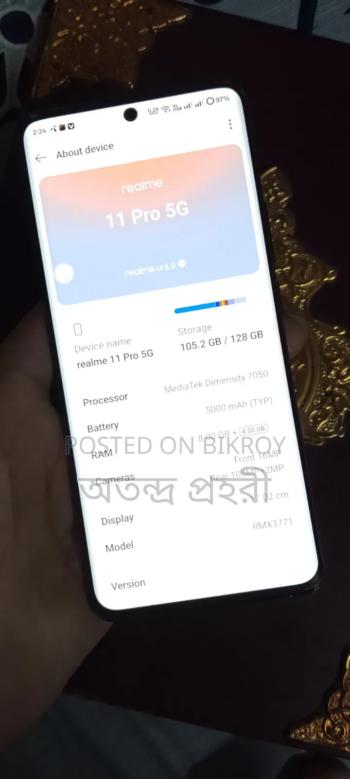 Realme 11 Pro 128 GB White