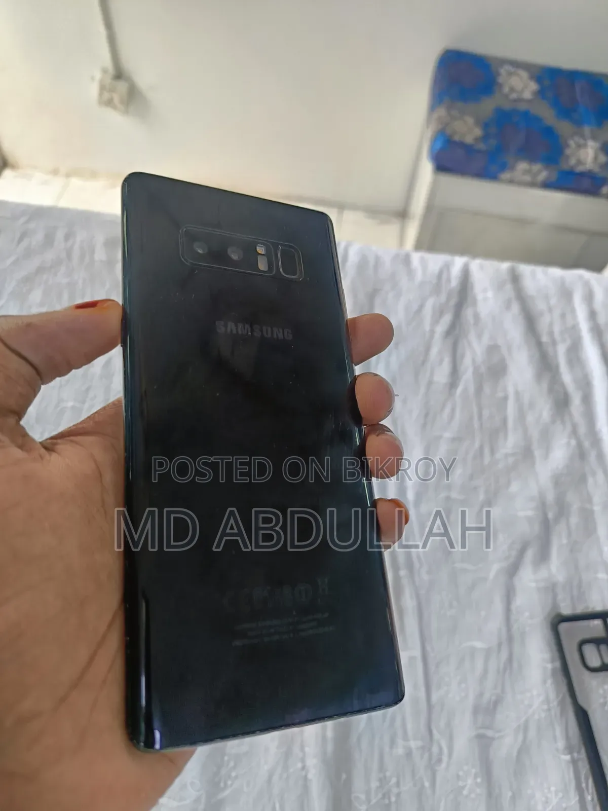 স্যামসাং গ্যালাক্সি নোট ৮ ১২৮ জিবি কালো