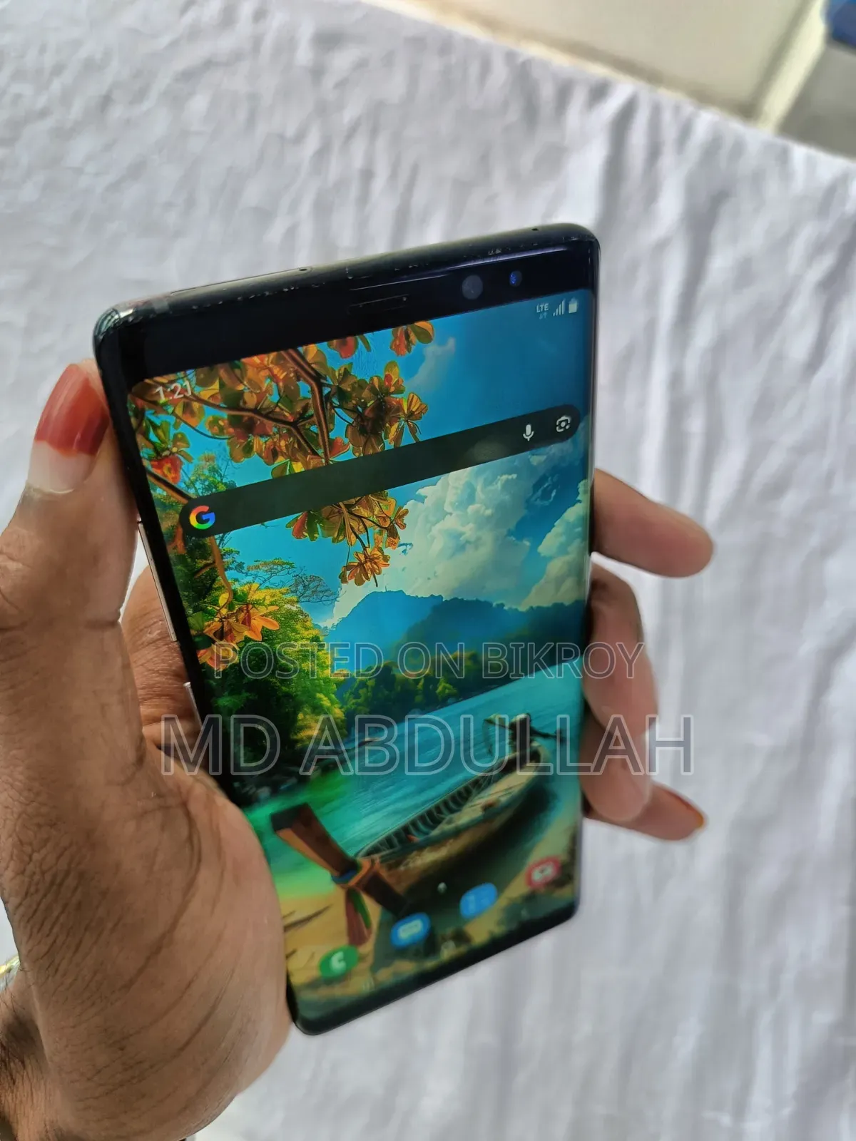 স্যামসাং গ্যালাক্সি নোট ৮ ১২৮ জিবি কালো