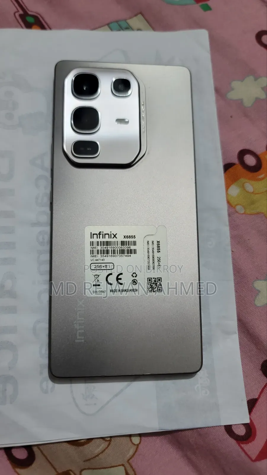 Infinix Note 50 Pro 4G 256 GB White