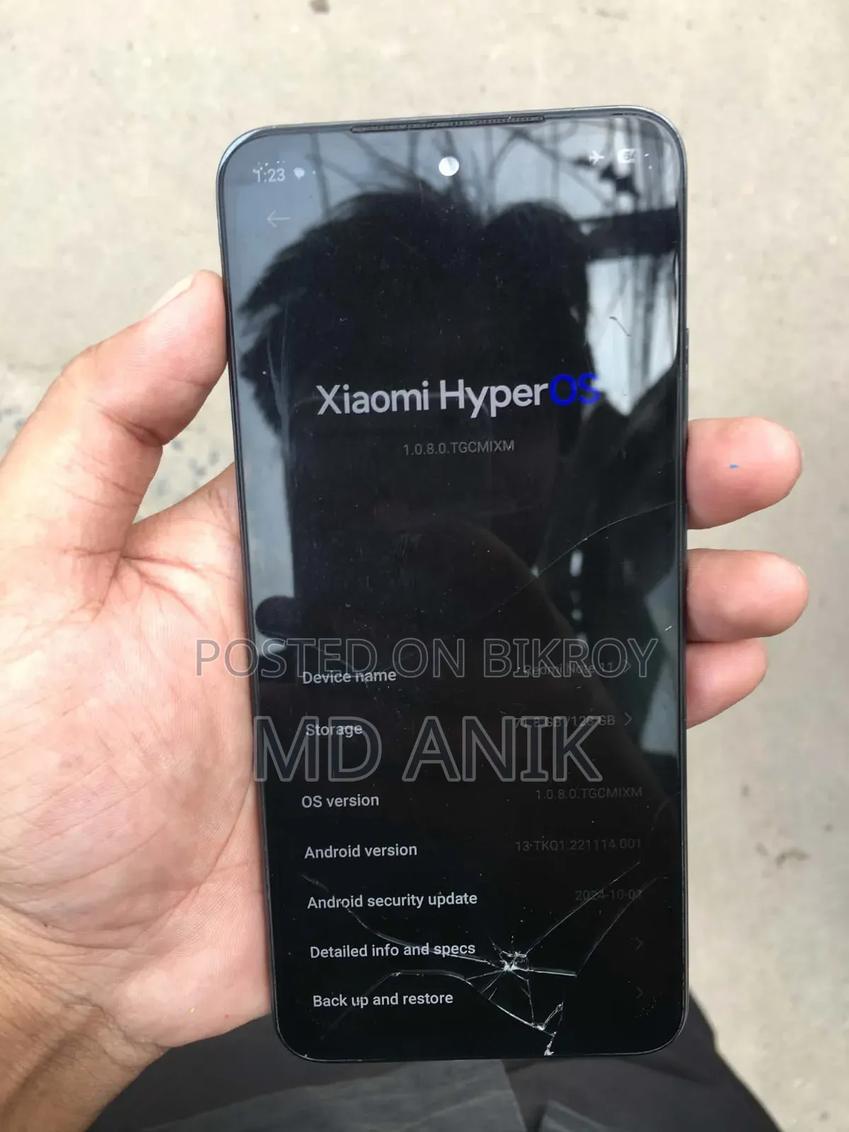 শাওমি রেডমি নোট ১১ ১২৮ জিবি ব্ল্যাক