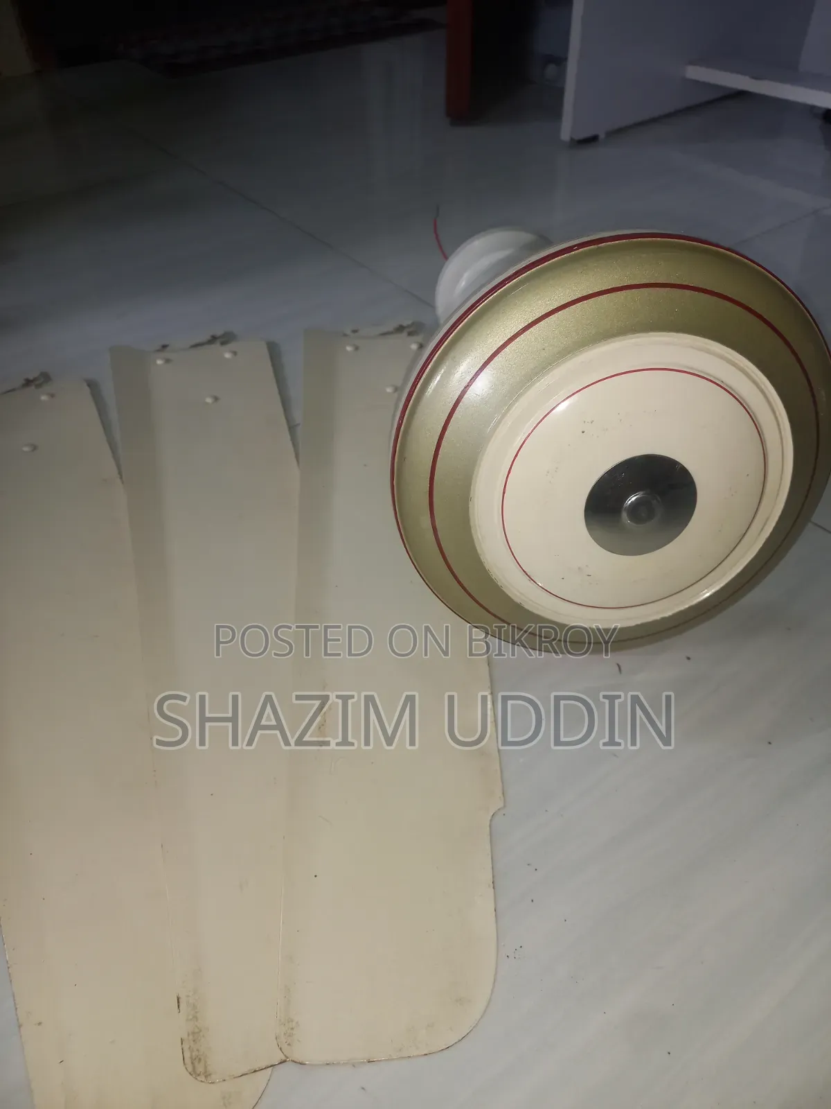 Original Pakistani Kashmir Ceiling Fan for Sale