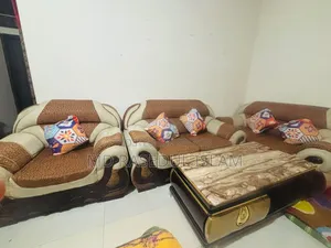 কালার ফুল ৫ সিটের সোফা