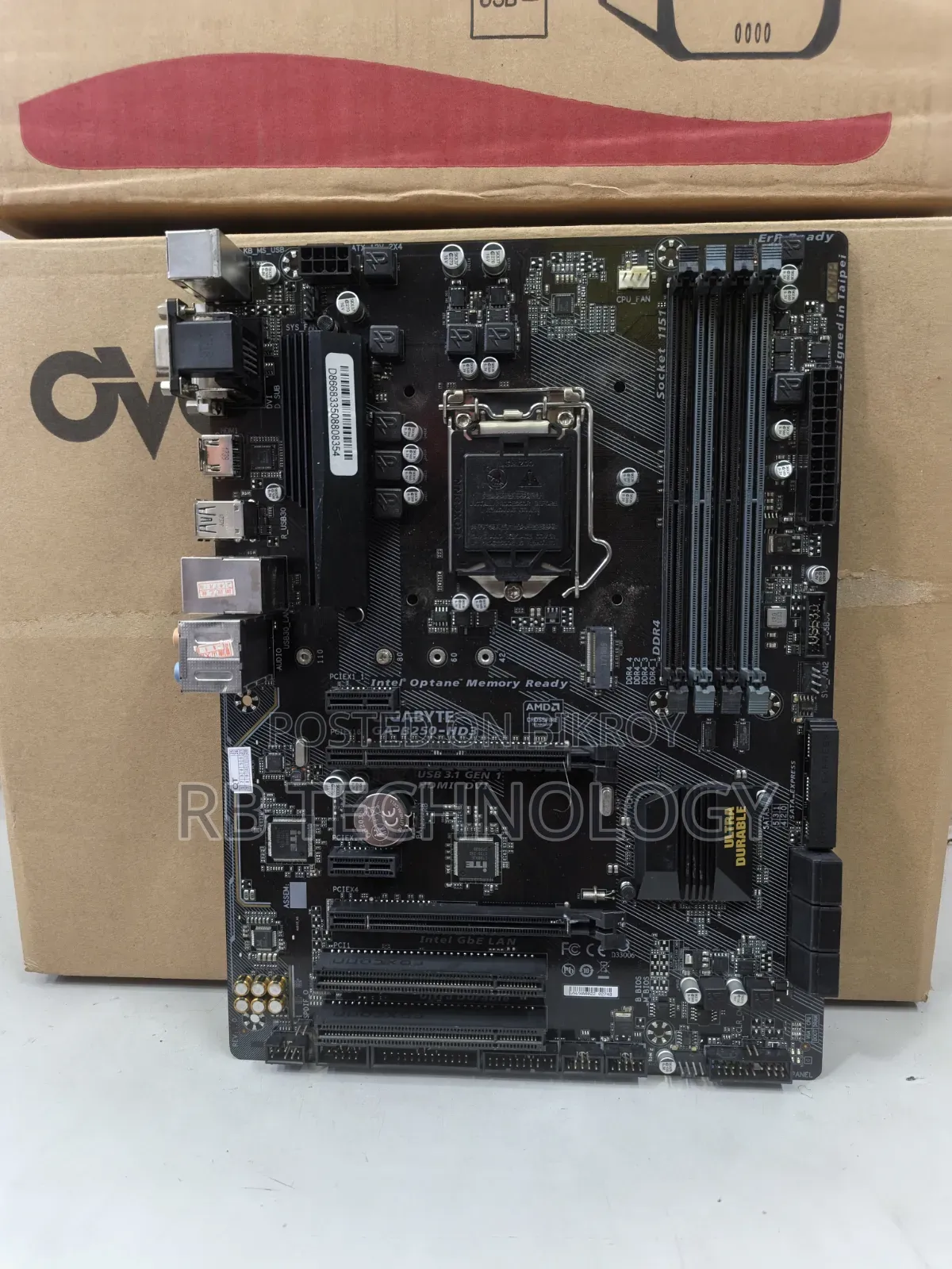 Gigabyte B250-Hd3 Motherboard 6th / 7th Gen