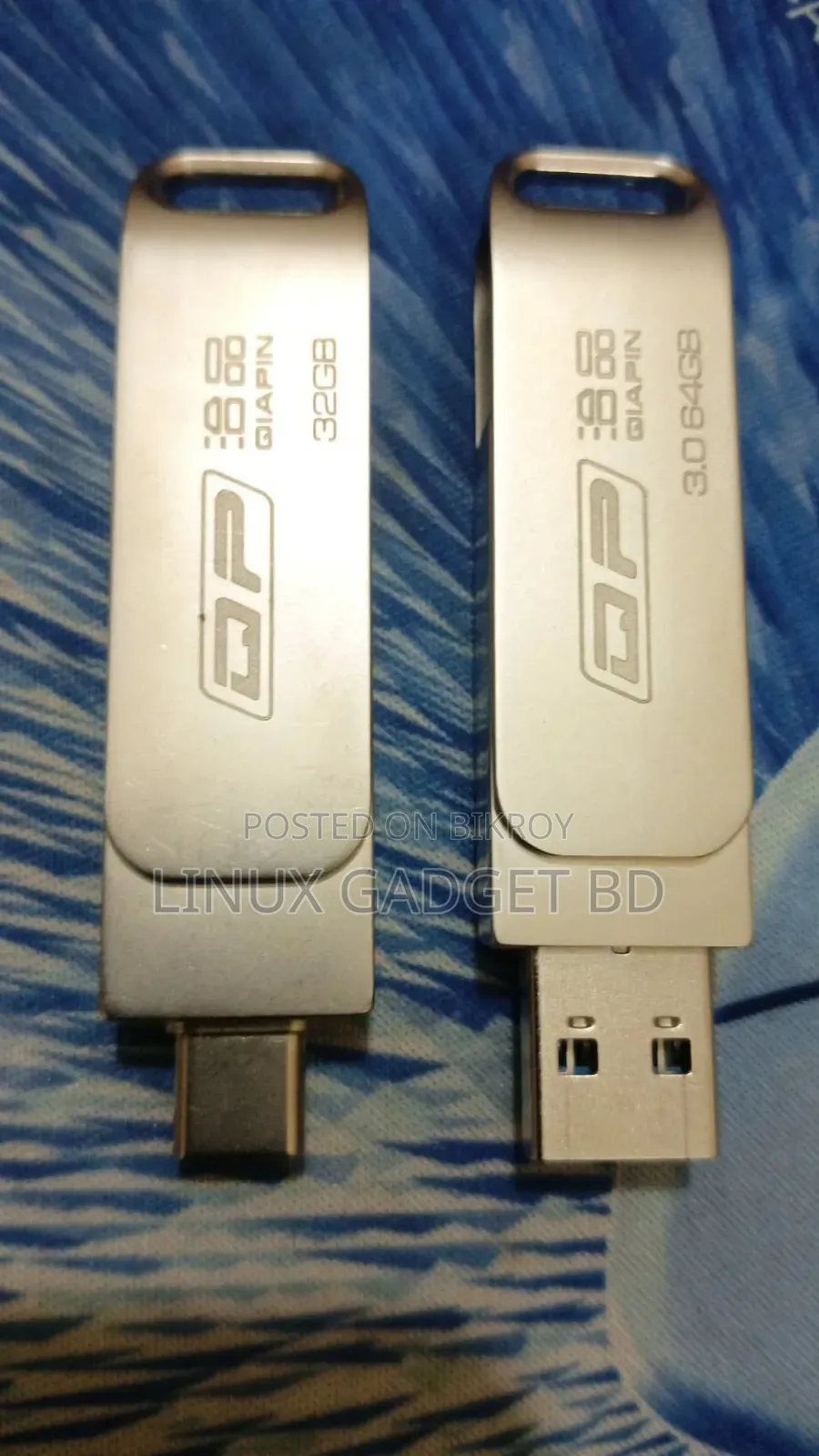 USB 3.2 + Type C OTG Pendrive 32/128 GB Available New