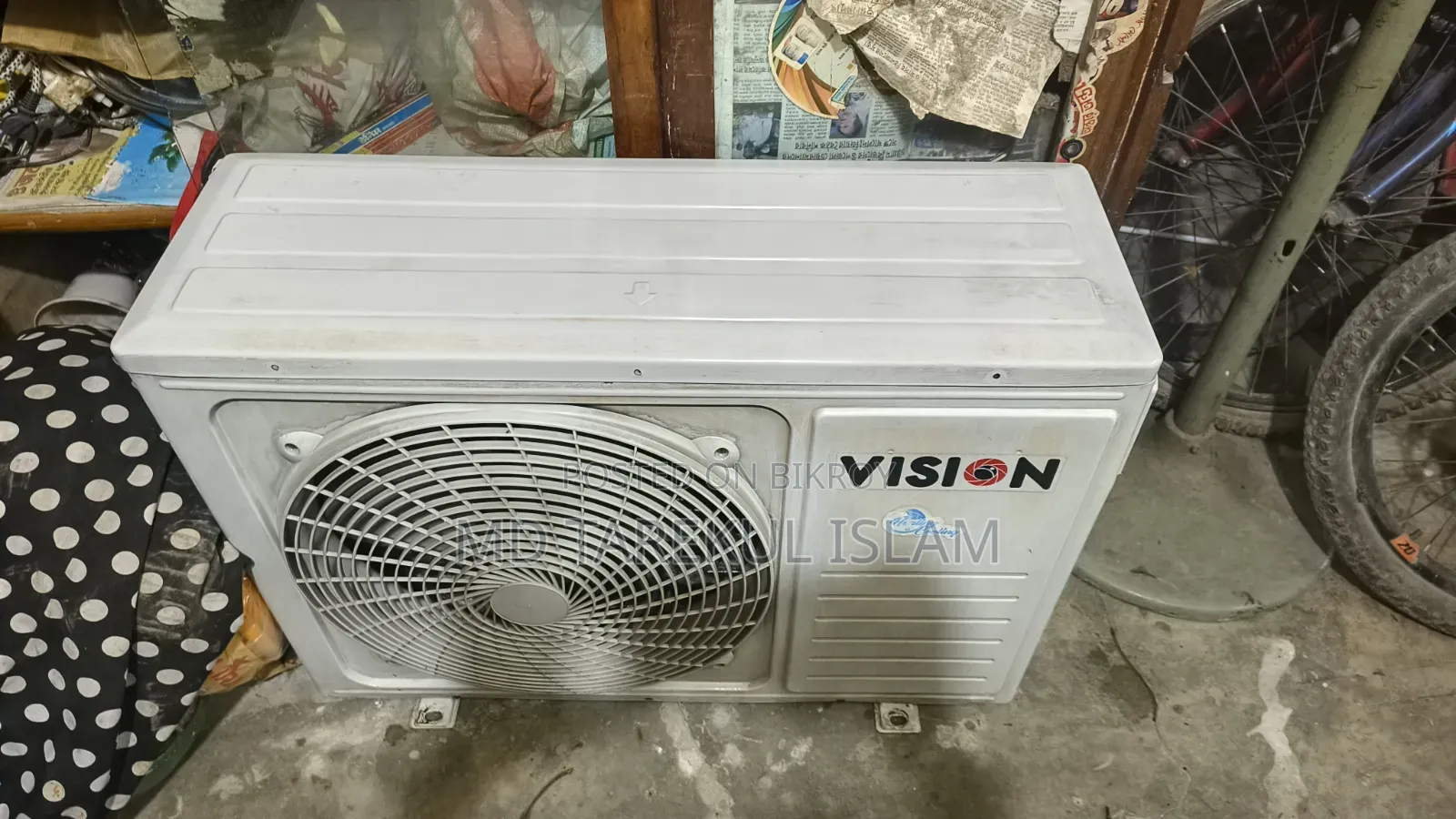 ভিশন ১.৫ টন এসি গরম ও ঠান্ডা দুটাই পাবেন