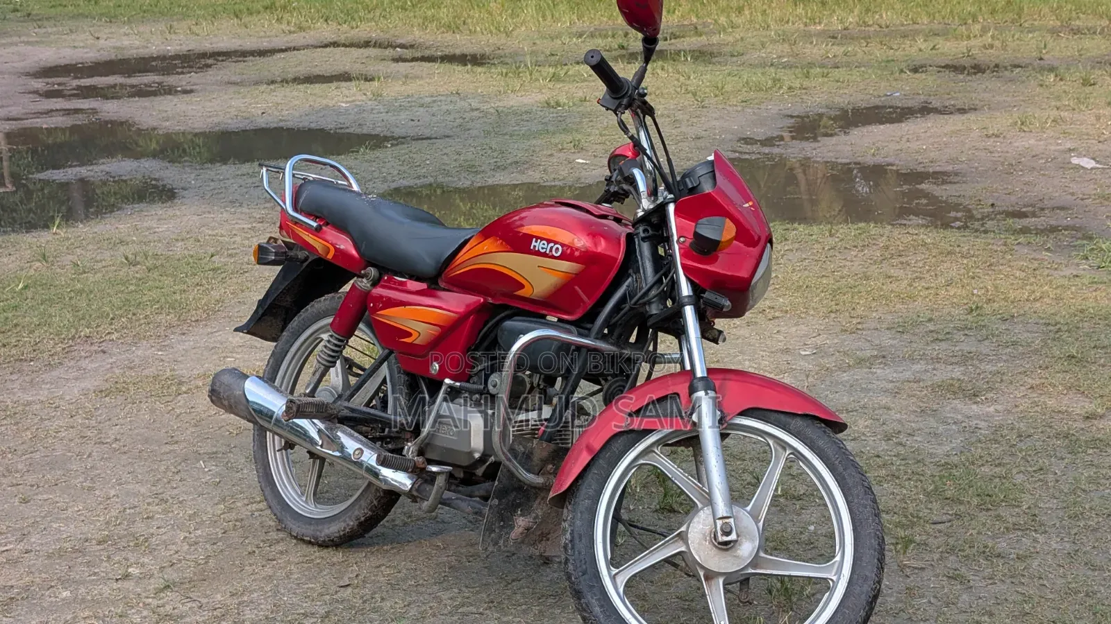 Hero Splendor Plus 2020 Red