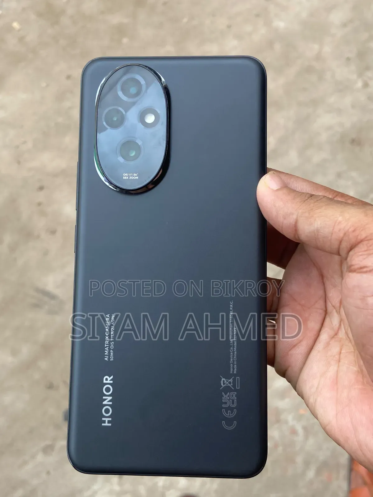 Honor 200 256 GB Black