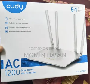 Cudy AC1200 MU-MIMO Dual Band Wifi 5 Router