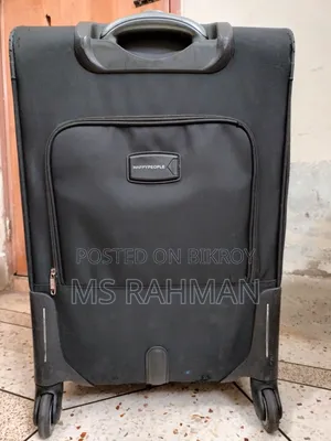 Waterproof Family Size Travel Luggage Trolley Bag. Size: 24"/ 17"