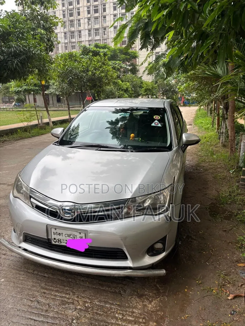 Toyota Axio 2014 Silver