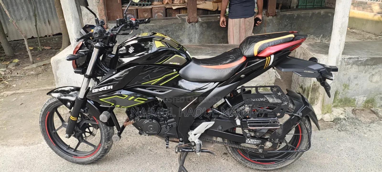Suzuki Gixxer 2024 Black