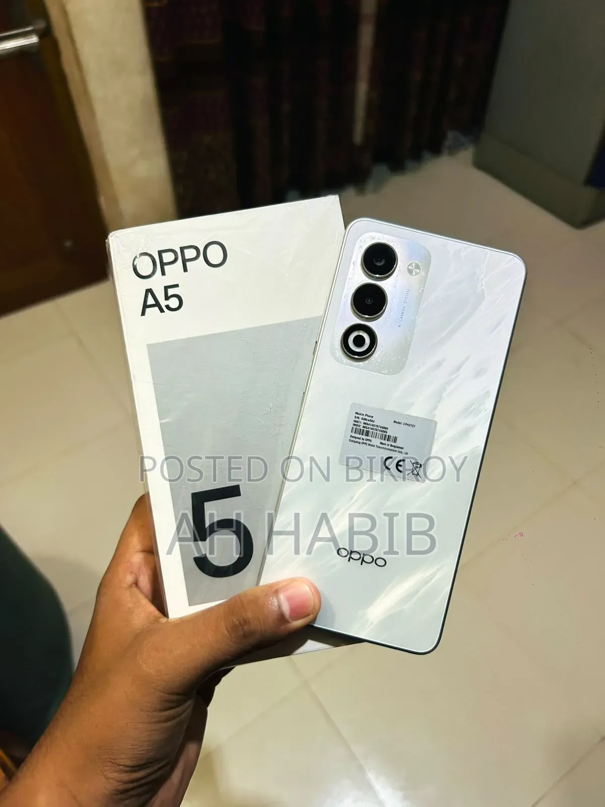 Oppo A5 128 GB White