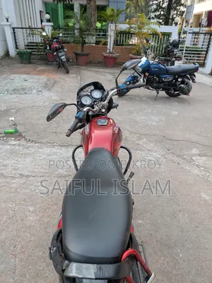 Bajaj Platina 100 2015 Red