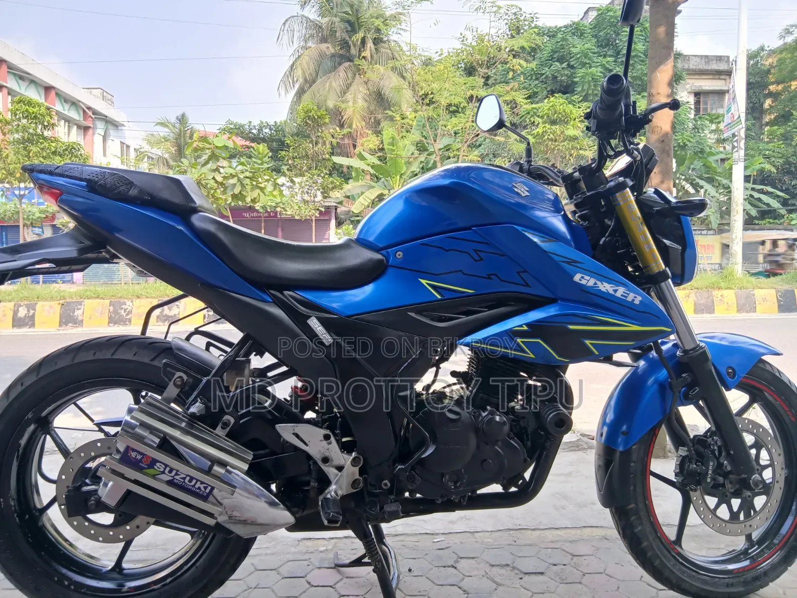 Suzuki Gixxer 2021 Blue