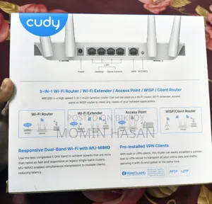 Cudy AC1200 MU-MIMO Dual Band Wifi 5 Router