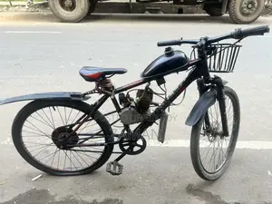 Petrol Octane Engine Bike 80cc (Bicycle Converted to Motor Bike)