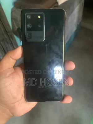 স্যামসাং গ্যালাক্সি এস২০ আল্ট্রা ৫জি ১২৮ জিবি ব্ল্যাক