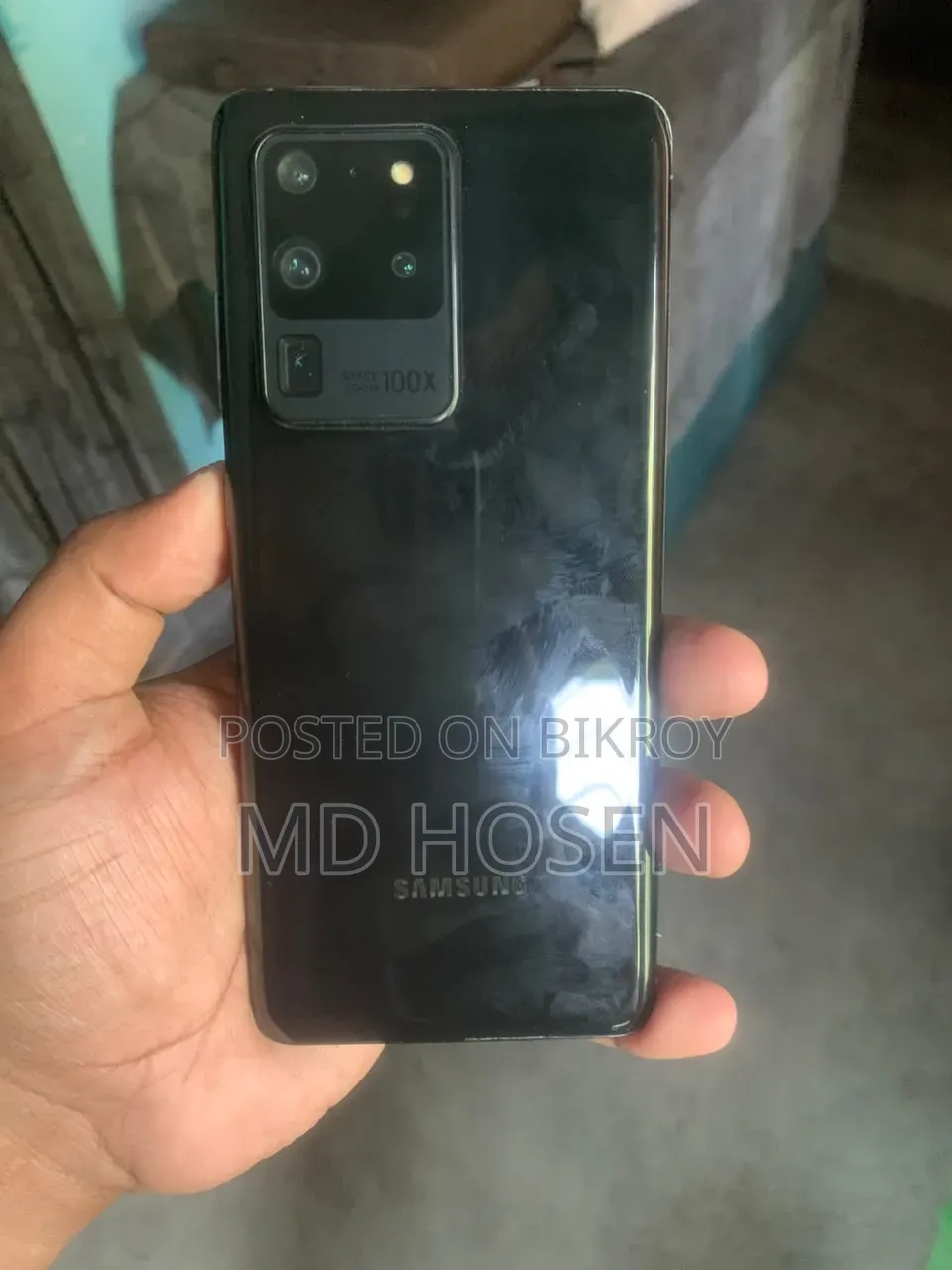 স্যামসাং গ্যালাক্সি এস২০ আল্ট্রা ৫জি ১২৮ জিবি ব্ল্যাক