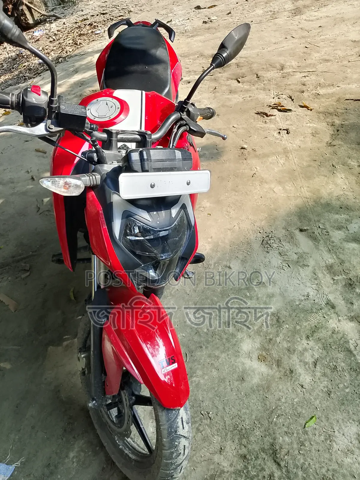 New TVS Apache RTR 160 4V Fi 2024 Red