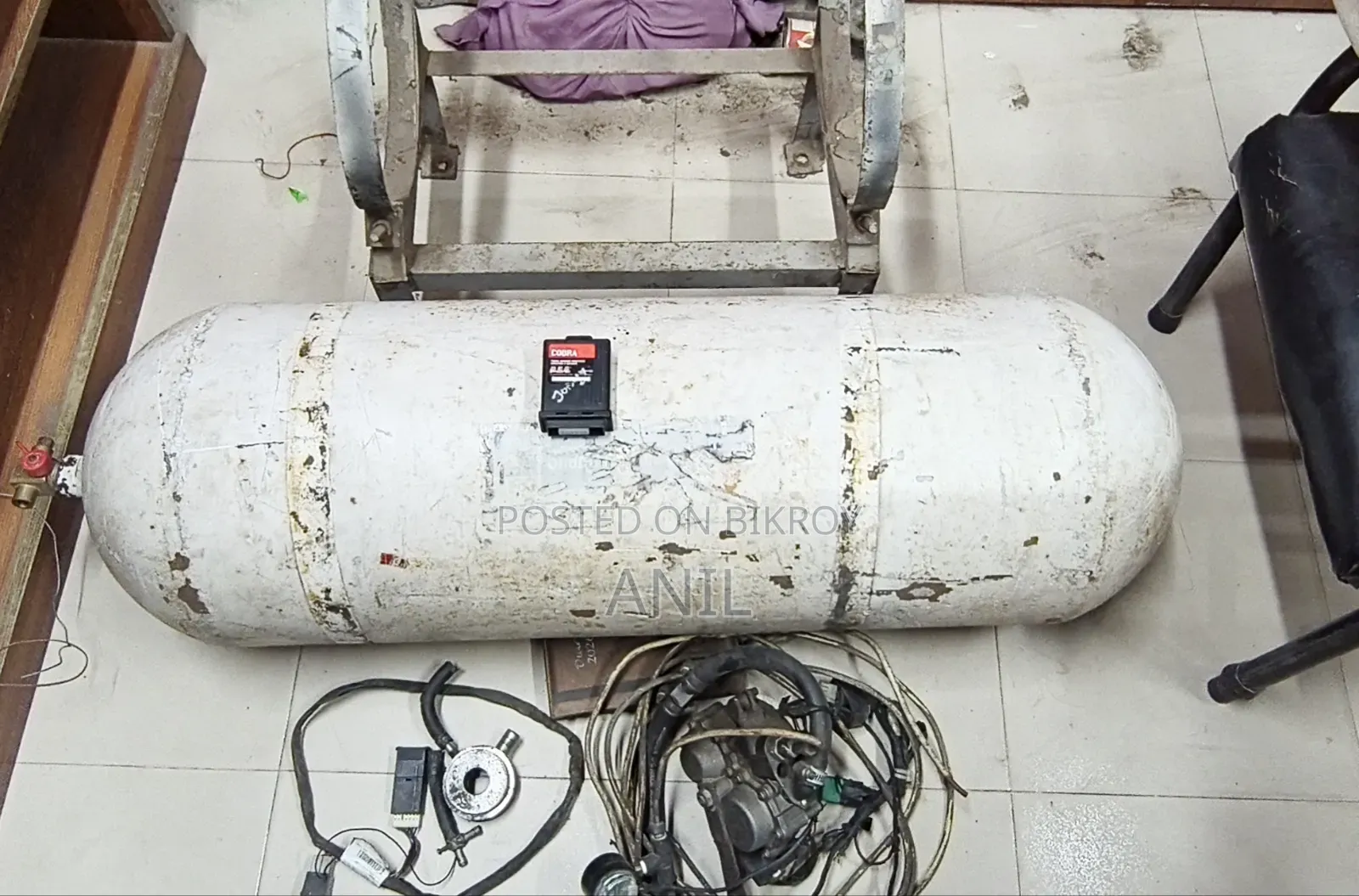 ৯০ লিটার সিএনজি সিলিন্ডার ফুল সেটাপ