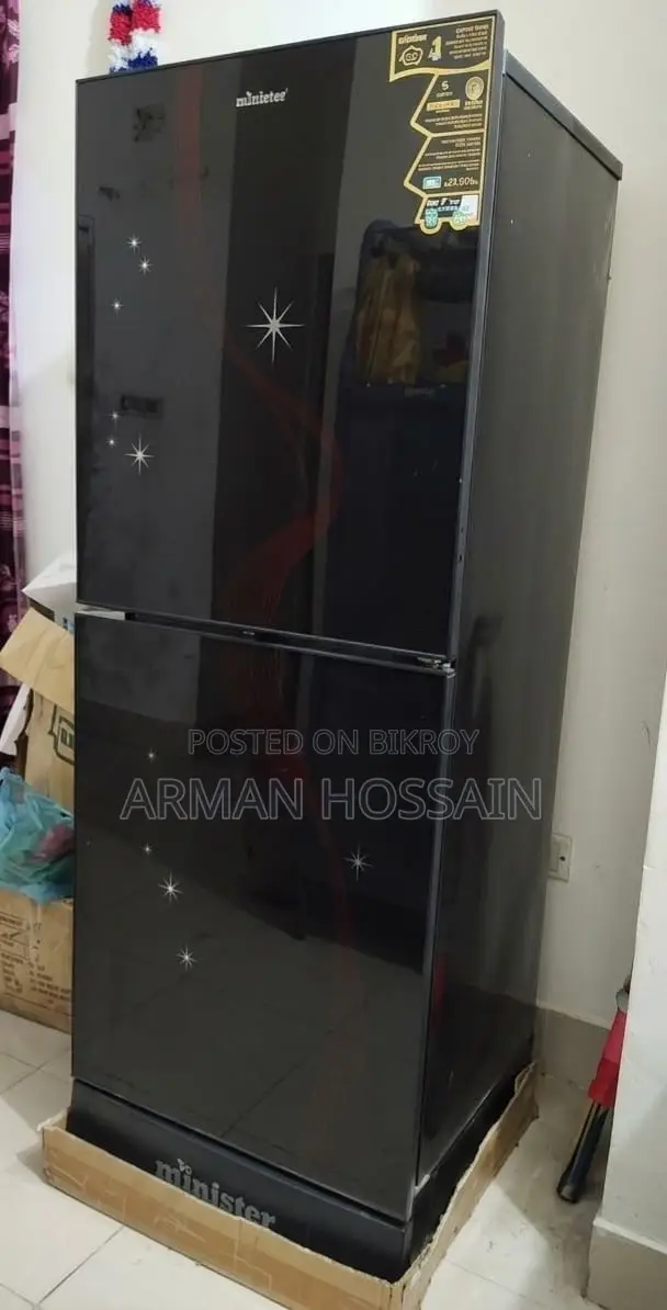 Minister M-242 Premium Glass Door Refrigerator