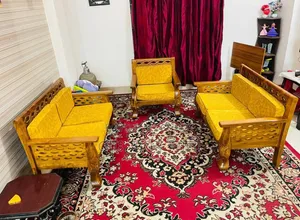 Teak Wood Sofa 5 Seat