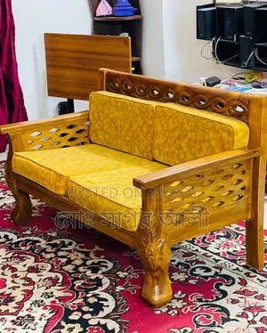 Teak Wood Sofa 5 Seat