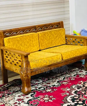 Teak Wood Sofa 5 Seat