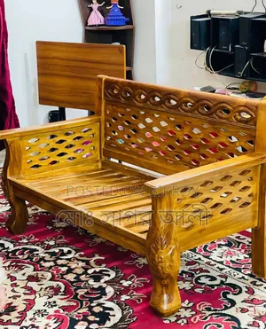 Teak Wood Sofa 5 Seat