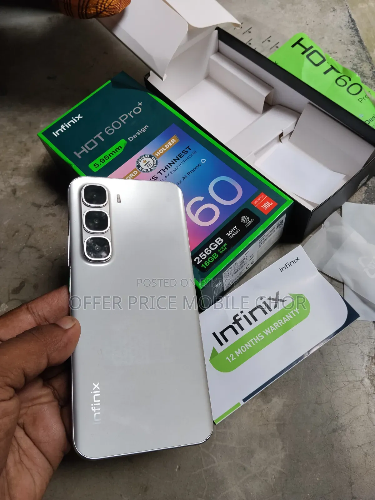 Infinix Hot 60 Pro+ 256 GB Blue