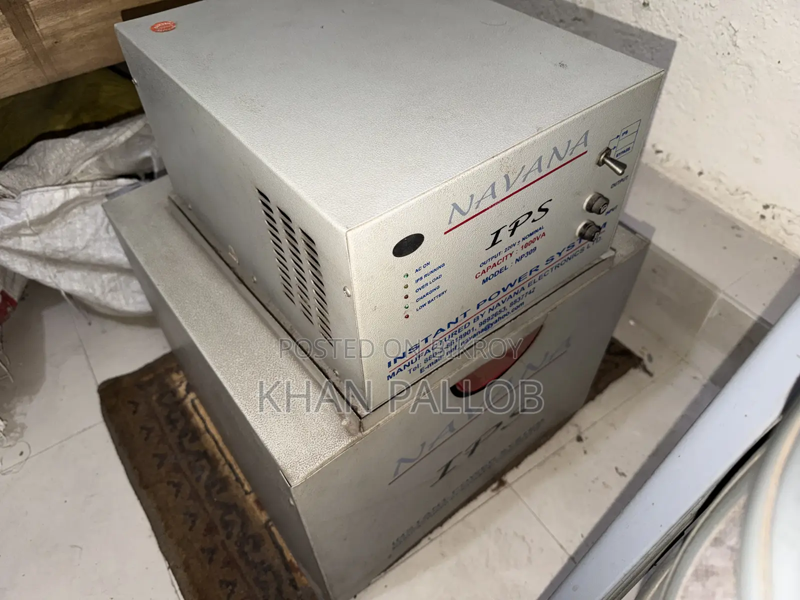 আইপিএস এবং ব্যাটারি-নভানা-১০০০ভিএ