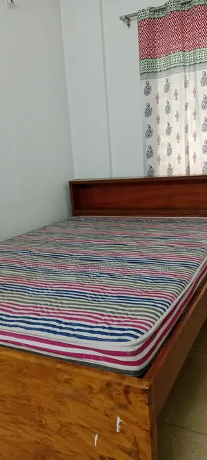 Wooden Bed and Euroasia Mattress for Sale
