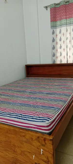 Wooden Bed and Euroasia Mattress for Sale