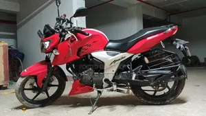 TVS Apache 160 4V 2019 Red