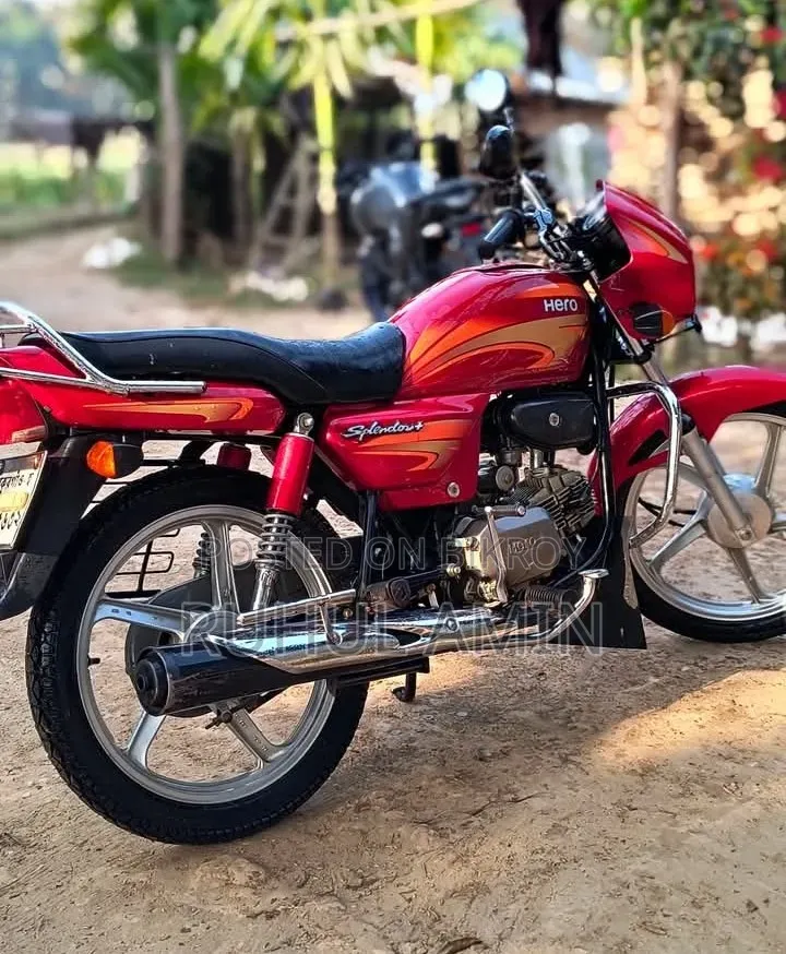 হিরো স্প্লেন্ডার প্লাস ২০২১ লাল