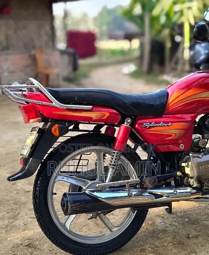 হিরো স্প্লেন্ডার প্লাস ২০২১ লাল