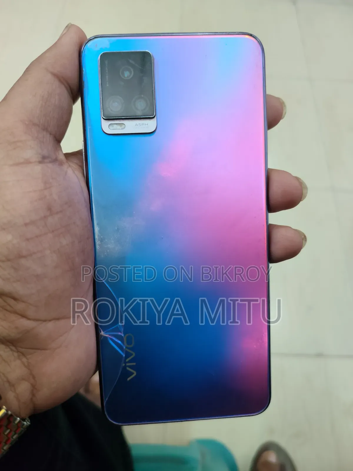 Vivo V20 128 GB Blue