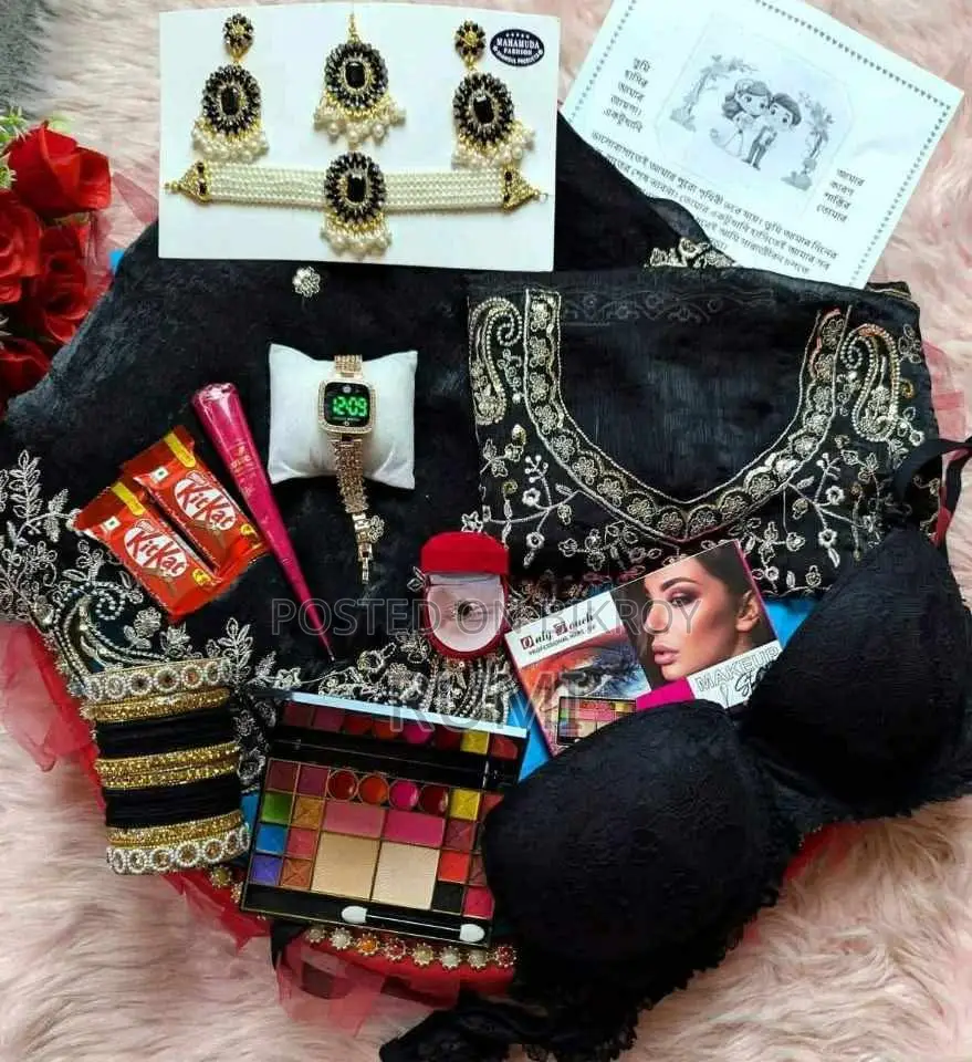 Black Katan Full Combo With Jewellery Puja Combo