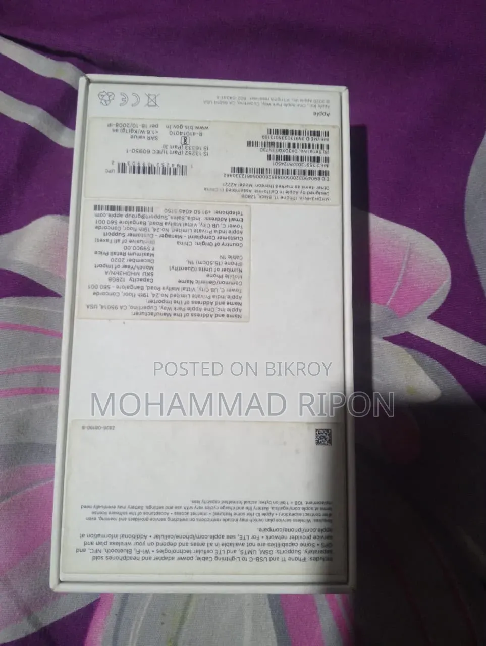 Apple iPhone 11 128 GB Black